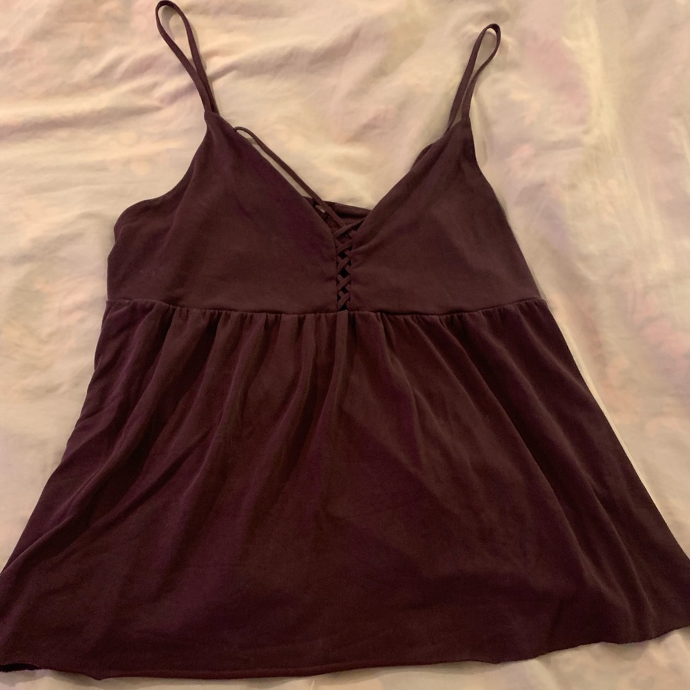 dark purple AE tank top